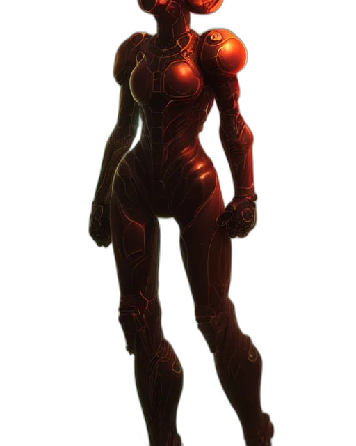 robot, dress, staff, concept art transparent PNG cut-out