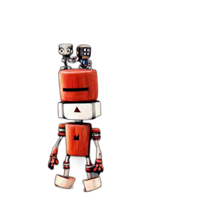 robot, animal, bottle, staff transparent PNG cut-out