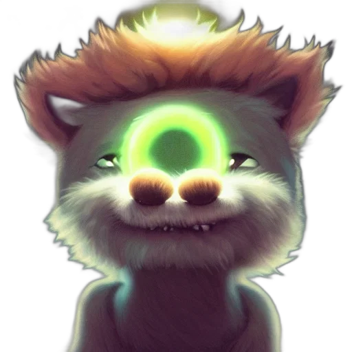 staff, creature, mask, face transparent PNG cut-out