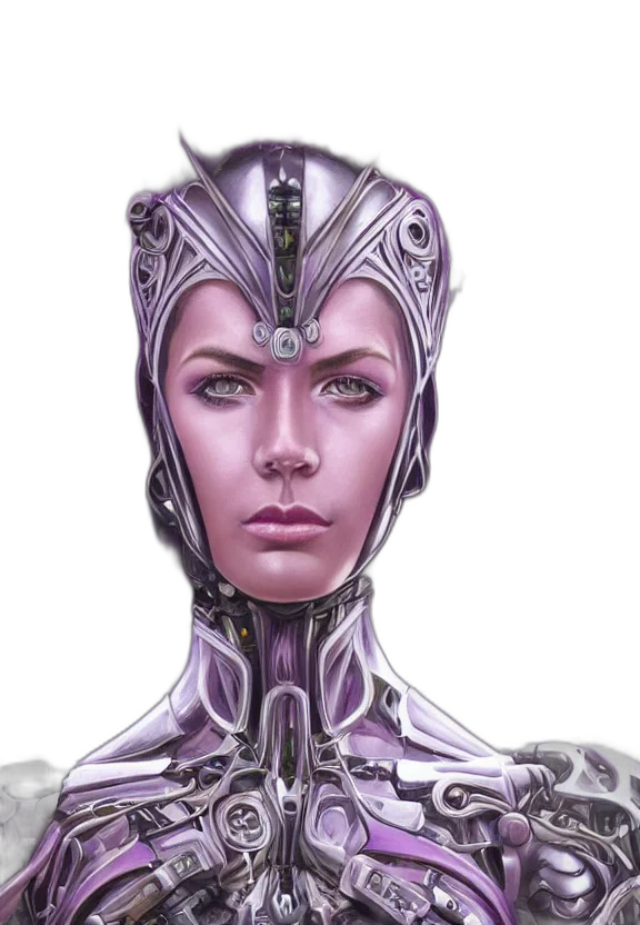 robot, face, crown, jewelry transparent PNG cut-out
