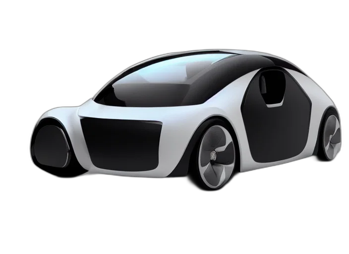 car, robot, 3d render, concept art transparent PNG cut-out