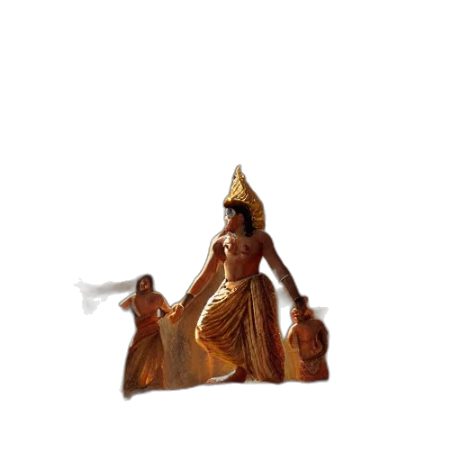 staff, dress, crown, jewelry transparent PNG cut-out