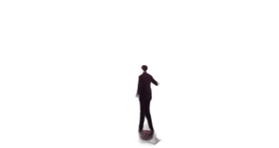 robot, staff, umbrella, hat transparent PNG cut-out