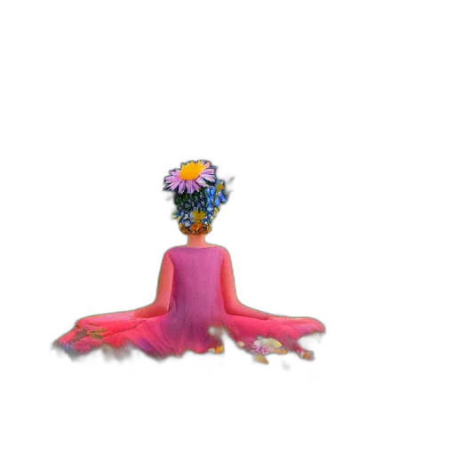 crown, jewelry, flower, staff transparent PNG cut-out
