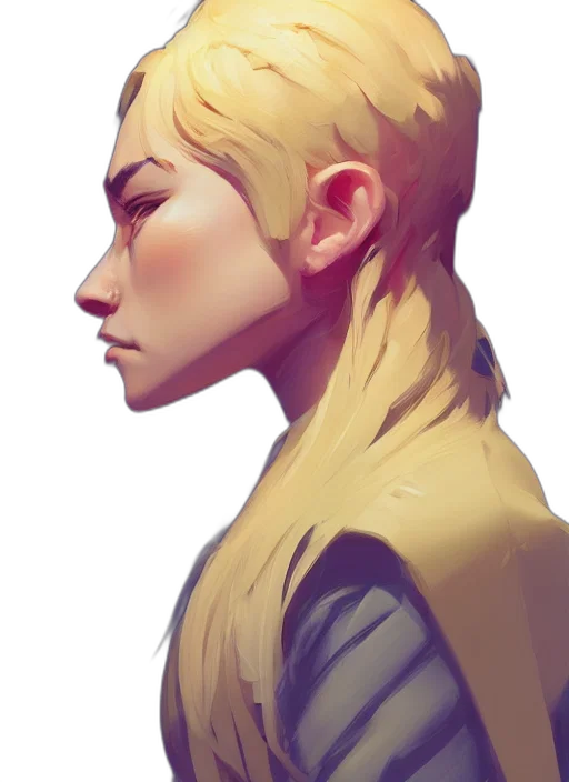 face, hair, dragon, crown transparent PNG cut-out