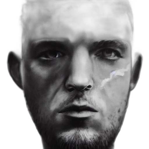 face, mask, photorealistic, concept art transparent PNG cut-out