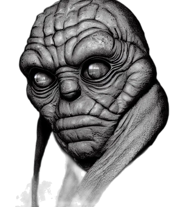 mask, face, creature, staff transparent PNG cut-out