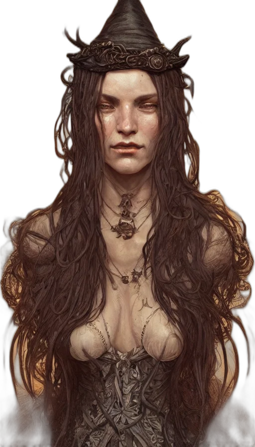 face, jewelry, hair, dress transparent PNG cut-out