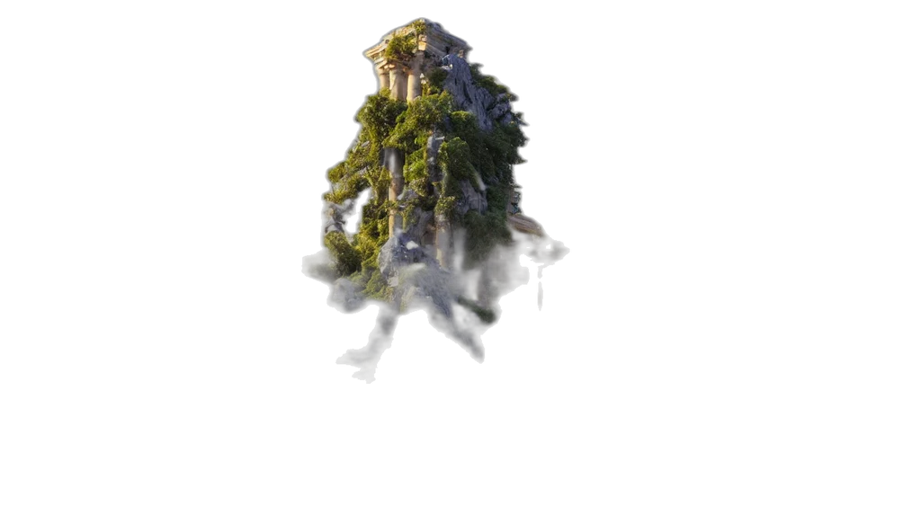 dragon, tree, creature, crown transparent PNG cut-out