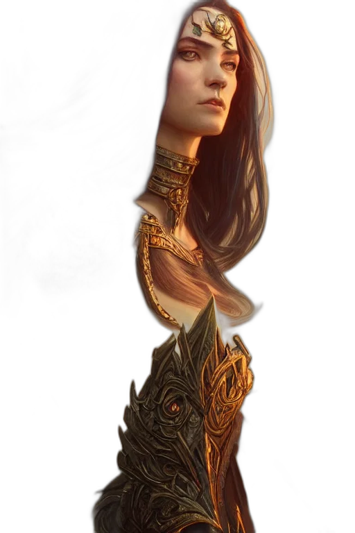 crown, staff, jewelry, face transparent PNG cut-out