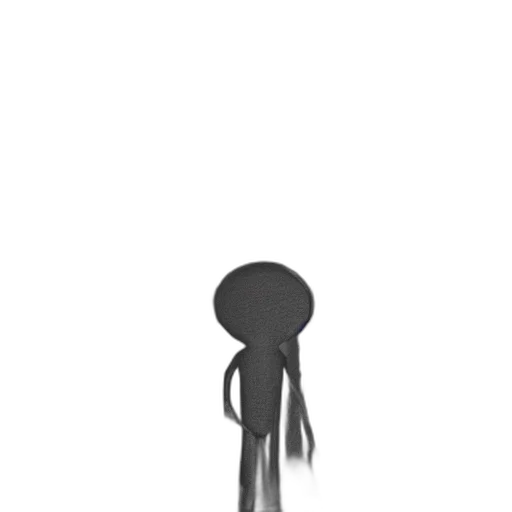staff, creature, robot, hair transparent PNG cut-out