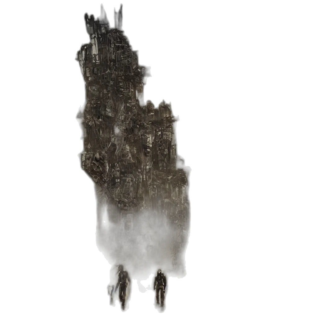 robot, creature, concept art, fantasy art transparent PNG cut-out