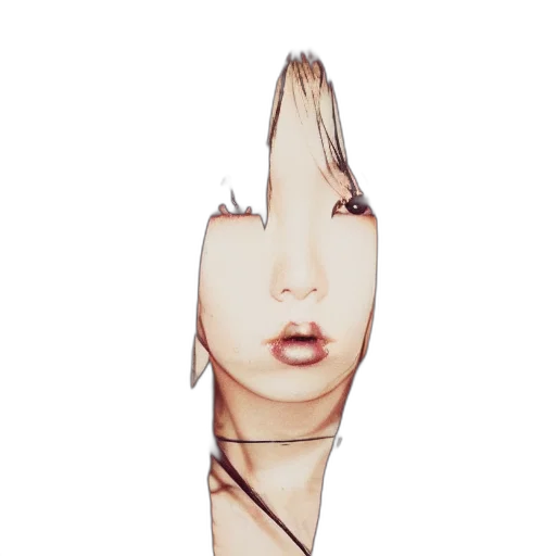 umbrella, hair, face, dress transparent PNG cut-out