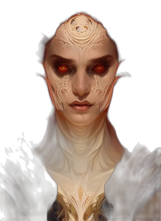 face, mask, creature, dragon transparent PNG cut-out