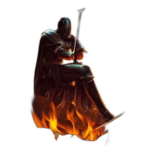 staff, sword, mask, jacket transparent PNG cut-out