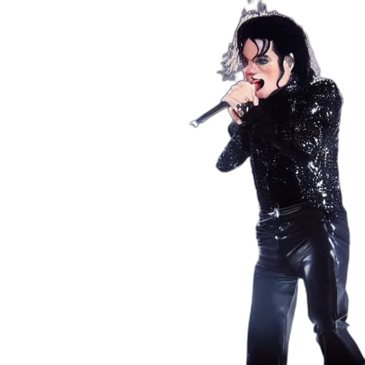jacket, photorealistic, michael, jackson transparent PNG cut-out
