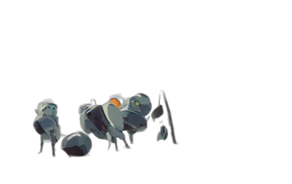 robot, shoes, weapon, mask transparent PNG cut-out