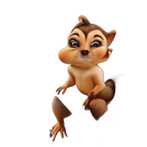 creature, animal, face, staff transparent PNG cut-out
