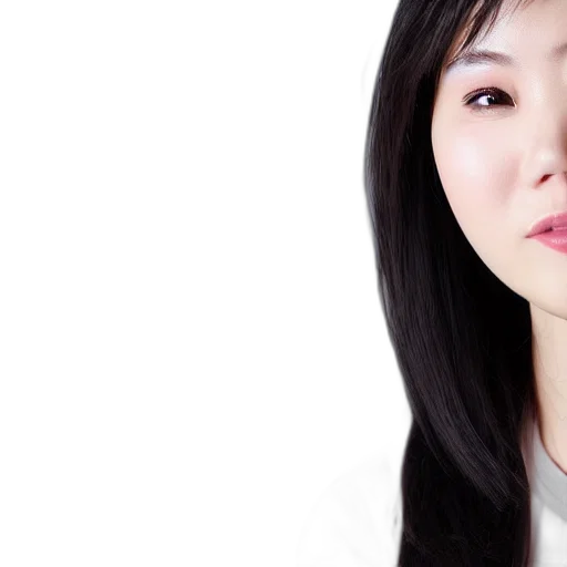 face, staff, photorealistic, 3d render transparent PNG cut-out