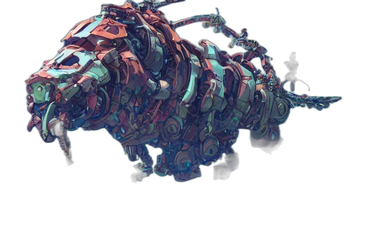 robot, dragon, weapon, animal transparent PNG cut-out