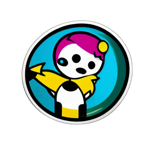 staff, robot, pixel art, concept art transparent PNG cut-out