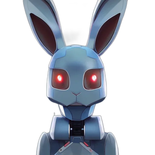 robot, animal, 3d render, concept art transparent PNG cut-out