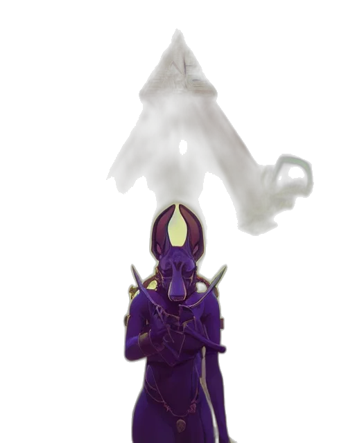 staff, mask, dragon, creature transparent PNG cut-out
