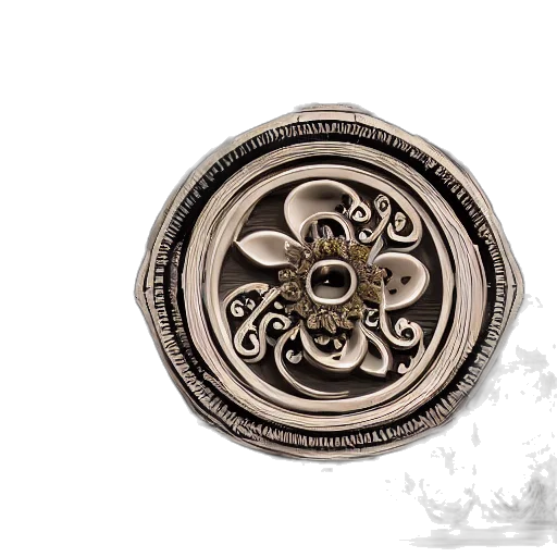 jewelry, crown, staff, flower transparent PNG cut-out