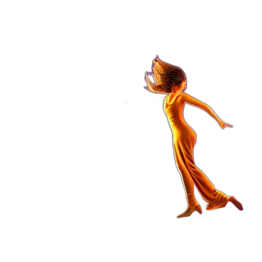 creature, staff, animal, dress transparent PNG cut-out