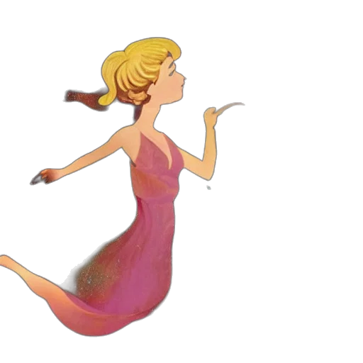 dress, staff, cartoon, concept art transparent PNG cut-out
