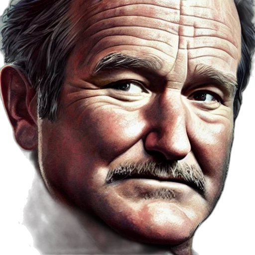 face, photorealistic, concept art, comic book art transparent PNG cut-out