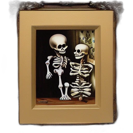 jewelry, furniture, mask, oil painting transparent PNG cut-out