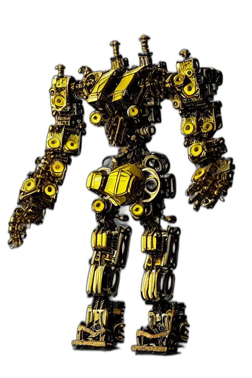 robot, weapon, staff, animal transparent PNG cut-out