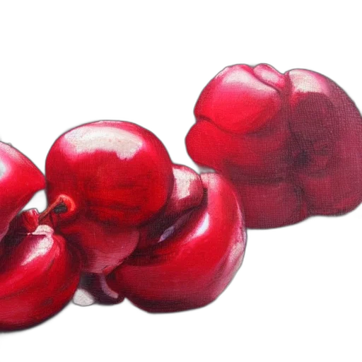 food, crown, jewelry, oil painting transparent PNG cut-out