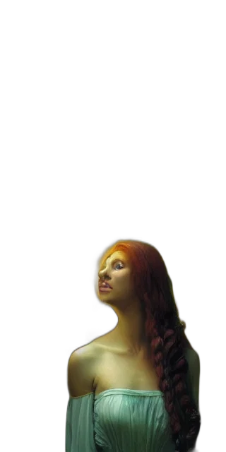 face, hair, jewelry, mask transparent PNG cut-out