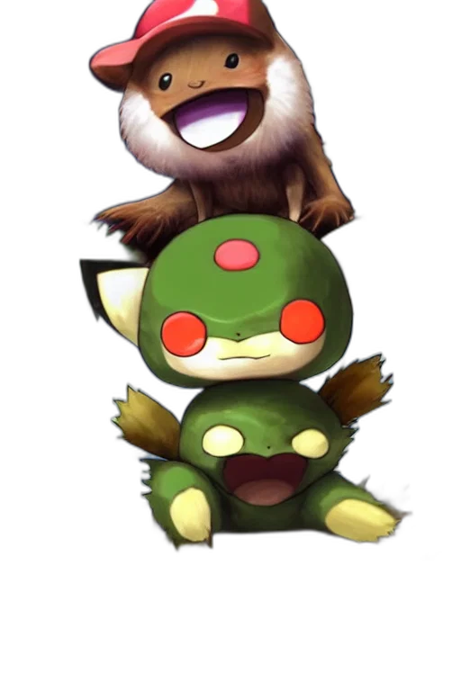 creature, staff, mask, animal transparent PNG cut-out