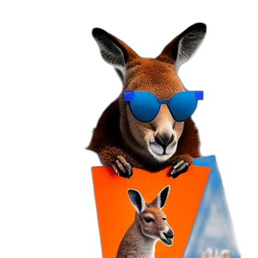 animal, jacket, concept art, 3d render transparent PNG cut-out