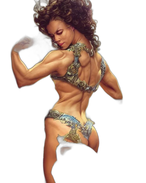 photorealistic, fantasy art, concept art, watercolor transparent PNG cut-out