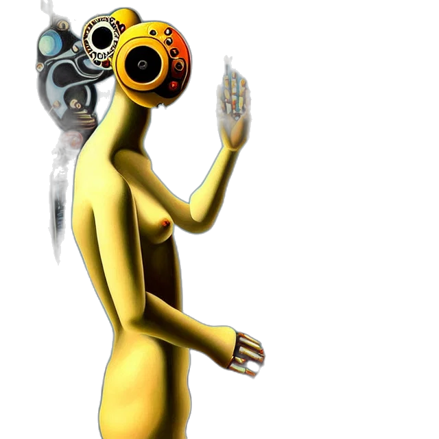 robot, mask, creature, jewelry transparent PNG cut-out