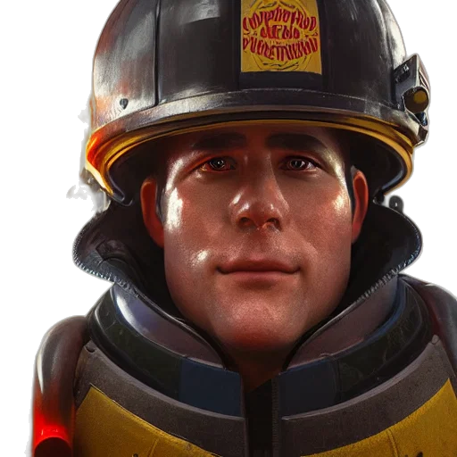 face, staff, concept art, photorealistic transparent PNG cut-out