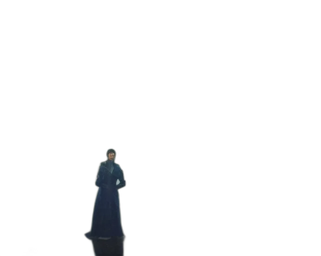 staff, dress, umbrella, jacket transparent PNG cut-out