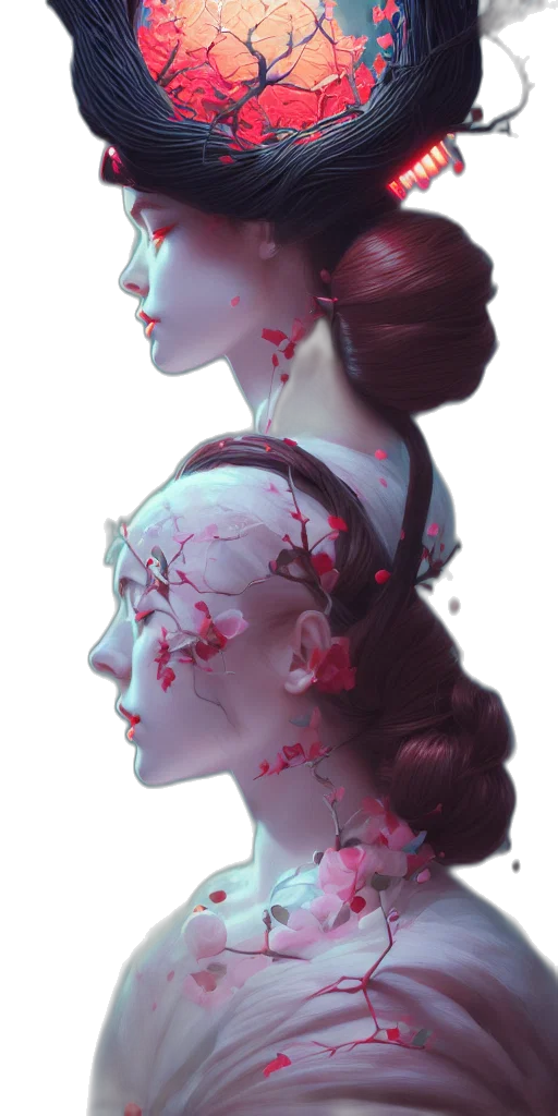 crown, mask, face, robot transparent PNG cut-out