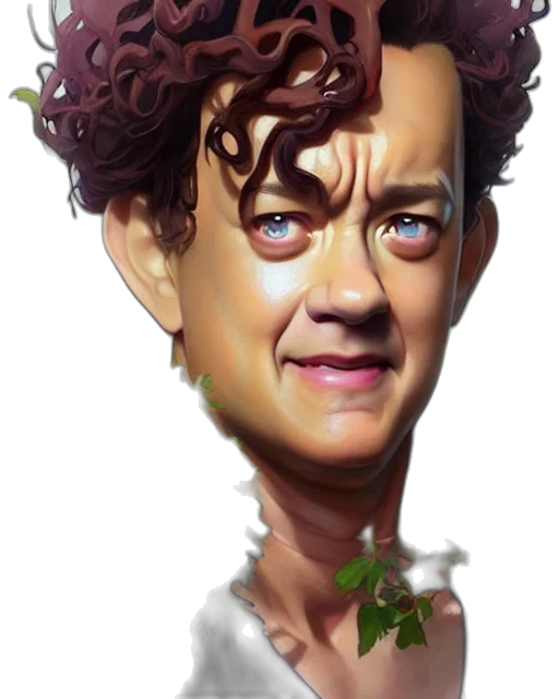 face, creature, mask, staff transparent PNG cut-out