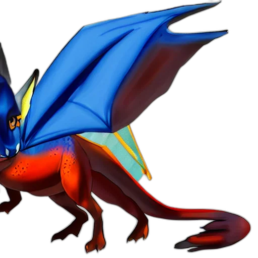 dragon, animal, creature, concept art transparent PNG cut-out