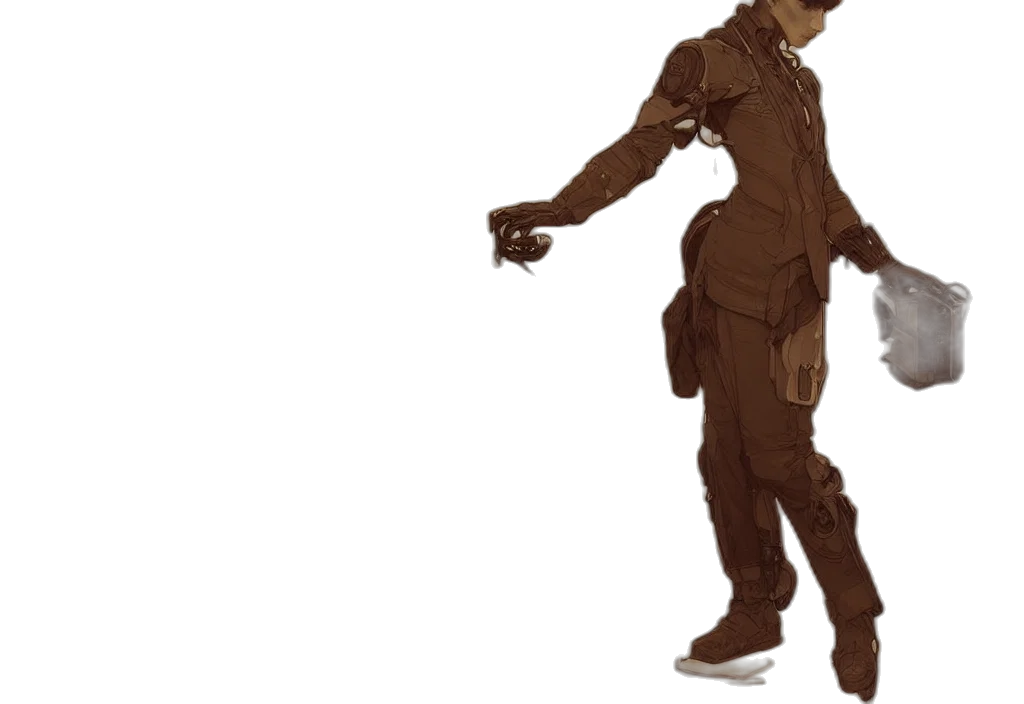 creature, staff, concept art, pixel art transparent PNG cut-out
