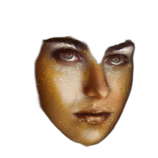 face, mask, jewelry, crown transparent PNG cut-out