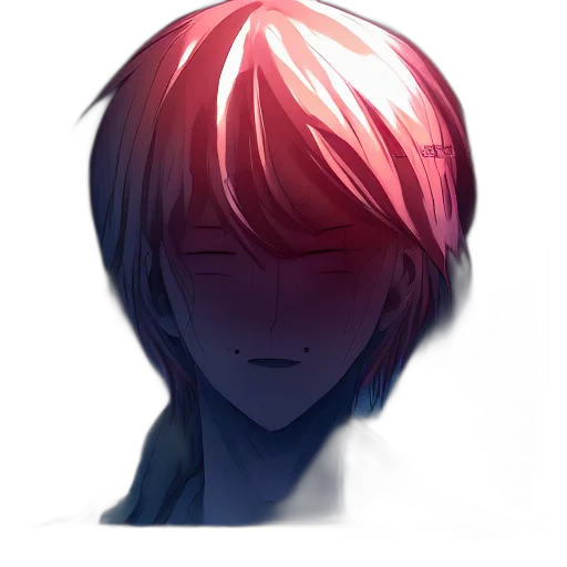 face, mask, crown, hair transparent PNG cut-out