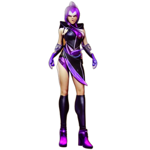 3d render, concept art, fantasy art, cyberpunk transparent PNG cut-out