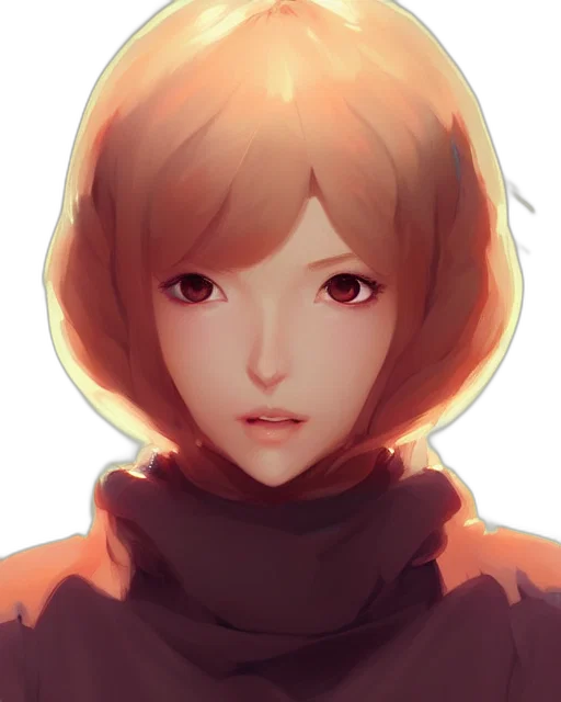 face, mask, robot, jacket transparent PNG cut-out