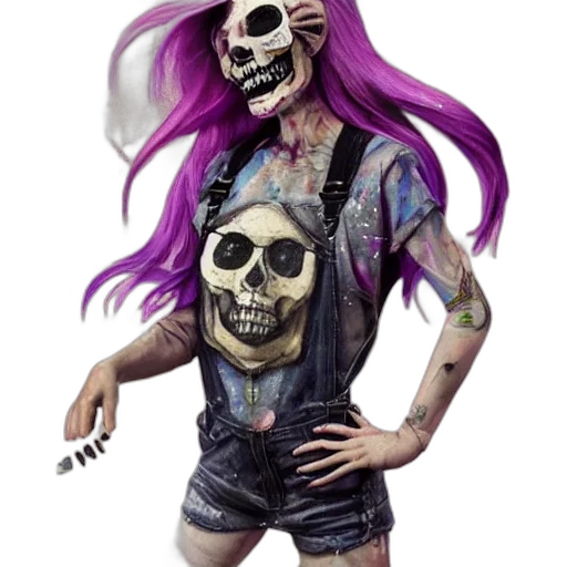 jacket, dress, face, concept art transparent PNG cut-out